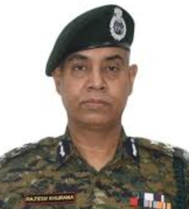 Rajesh Khurana, IPS has been transferred as Special CP Finance Division