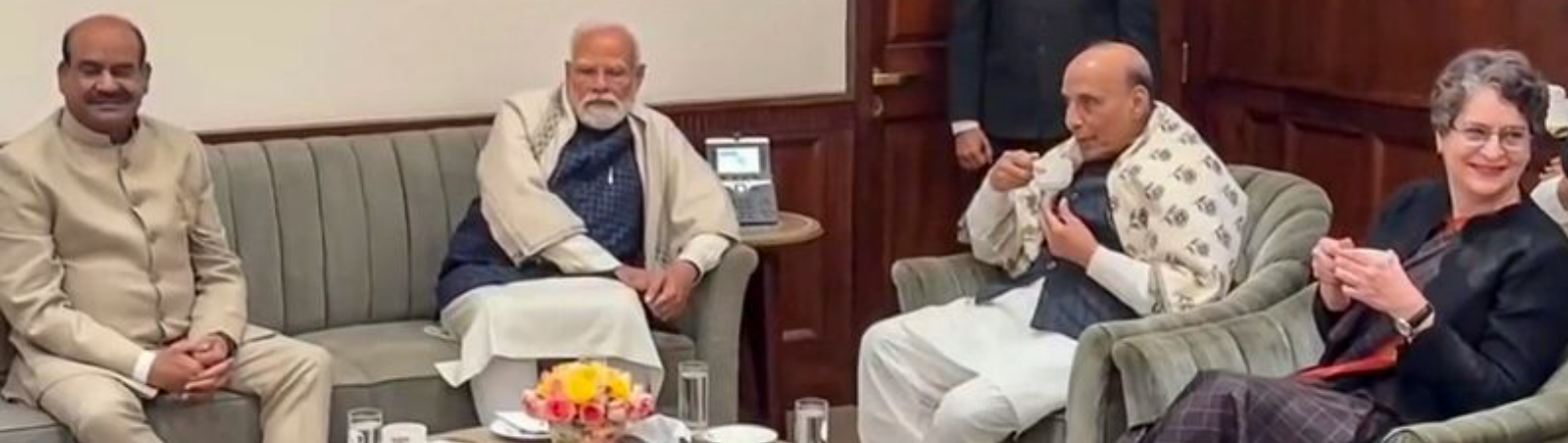 Priyanka Gandhi's Tea With BJP Leadership
