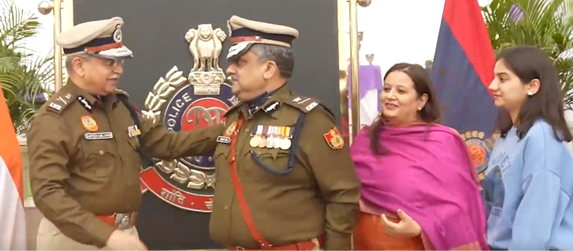 Pipping Ceremony of Sanjay Tyagi IPS