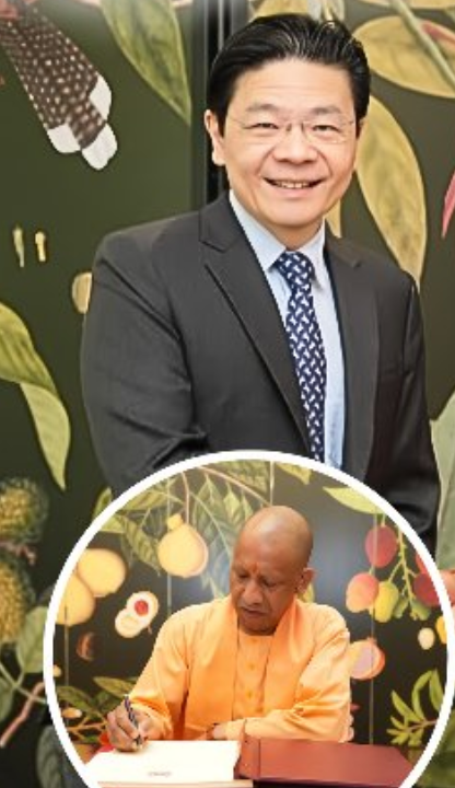Yogi's Visit To Singapore Was Success