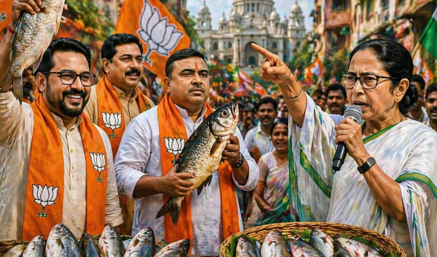 Food Politics In Centre of Bengal Campaign?