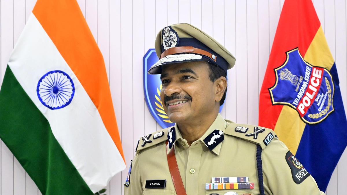 C.V Anand IPS has taken over charge as DGP Telangana