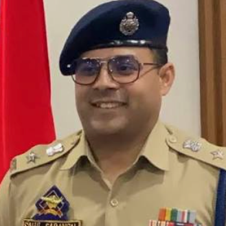 Sahil Sarangal IPS has been transferred as SSP Pulwama, J&K Police