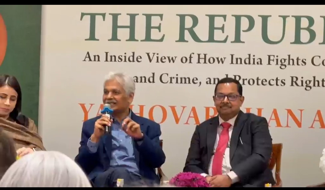 Panel Discussion Begins With Azad and Former Union HM P. Chidambaram