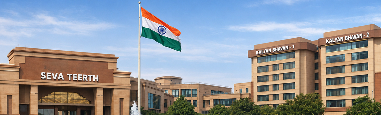 Kalyan Bhavan and Seva Teerth, Bureaucracy Offices